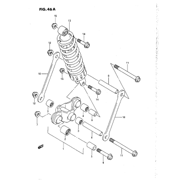 CUSHION LEVER (M/N/P/R)