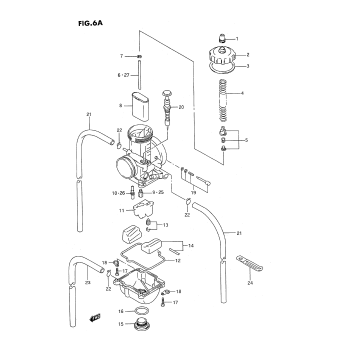 CARBURETOR (MODEL P/R/S/T)