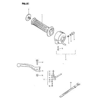 RIGHT HANDLE SWITCH (MODEL X)