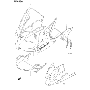 COWLING BODY (SV1000SK5)