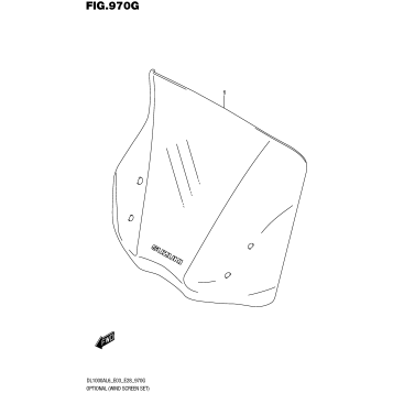 OPTIONAL (WIND SCREEN SET)