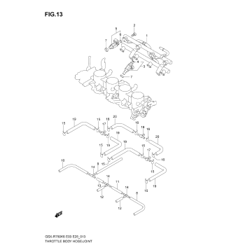 THROTTLE BODY HOSE/JOINT