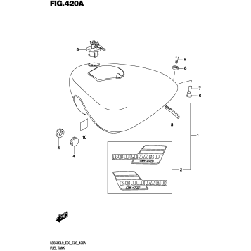 FUEL TANK (LS650BL9 E03)