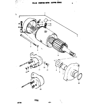 STARTING MOTOR (NIPPON DENSO)