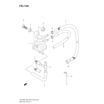 AIR VENT VALVE (MODEL K6/K7/K8 E33)