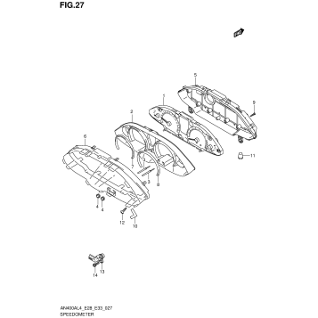SPEEDOMETER (AN400AL4 E33)