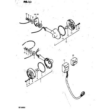 TURN SIGNAL LAMP (GS1000GT)