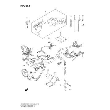 WIRING HARNESS (MODEL K6/K7/K8/K9)