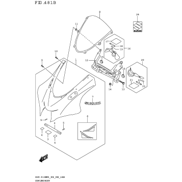 COWLING BODY (GSX-R1000RA)