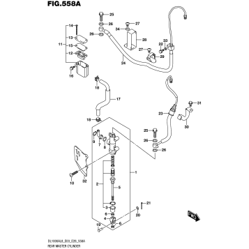 REAR MASTER CYLINDER
