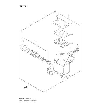 FRONT MASTER CYLINDER