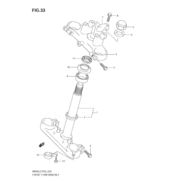 FRONT FORK BRACKET