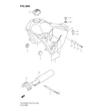 FUEL TANK (MODEL K9)