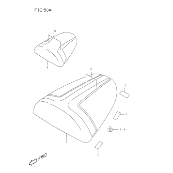 SEAT TAIL BOX (MODEL V)
