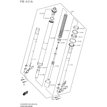FRONT FORK DAMPER (DL1050RR)