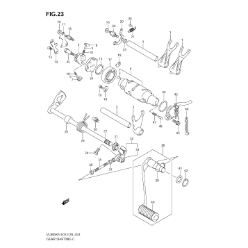 GEAR SHIFTING (MODEL K5/K6/K7/K8)