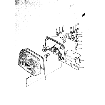 REAR COMBINATION LAMP