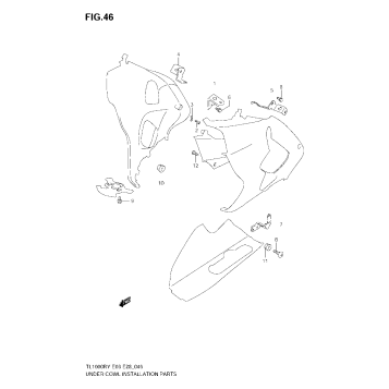 UNDER COWL INSTALLATION PARTS