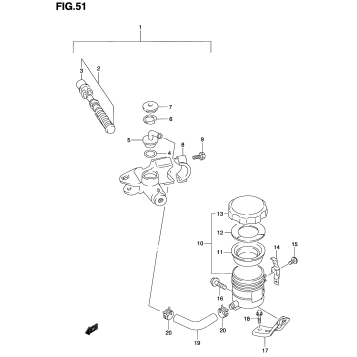 FRONT MASTER CYLINDER