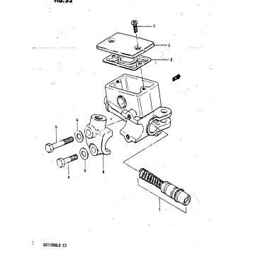 FRONT MASTER CYLINDER