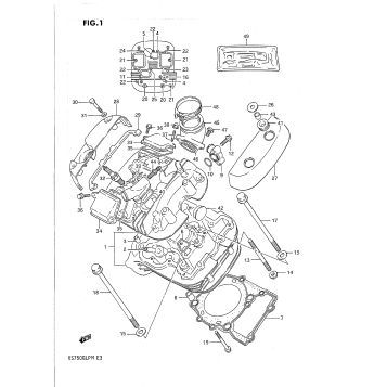 CYLINDER HEAD (FRONT)