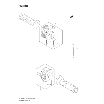 HANDLE SWITCH (MODEL K5/K6)