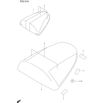 SEAT TAIL BOX (MODEL W)