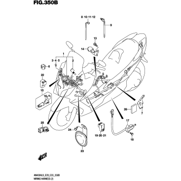 WIRING HARNESS (AN400AL9 E28)