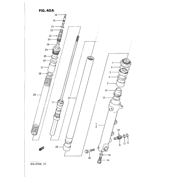 FRONT DAMPER (MODEL K/L)