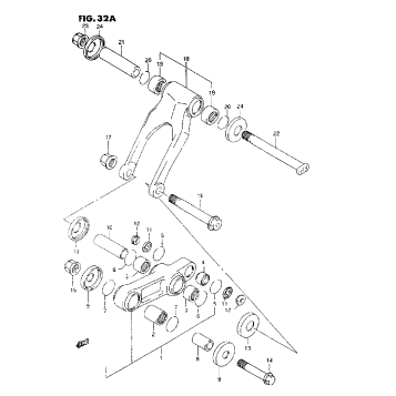 CUSHION LEVER (MODEL P/R/S)