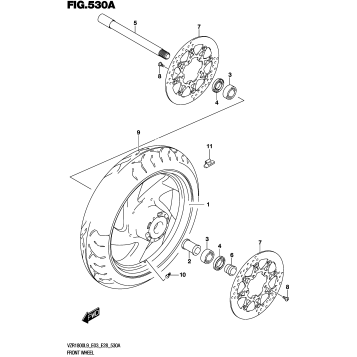 FRONT WHEEL (VZR1800L9 E28)