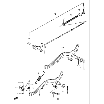 REAR BRAKE (MODEL G/H/J/K)