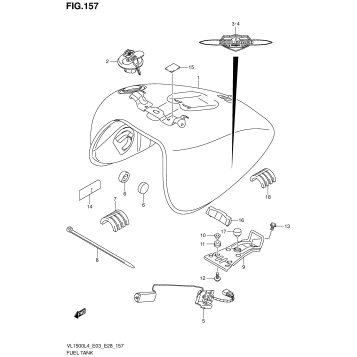 FUEL TANK (VL1500BL4 E33)