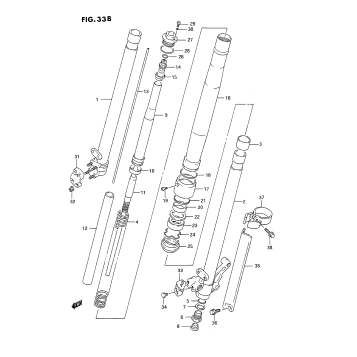 FRONT DAMPER (MODEL M)