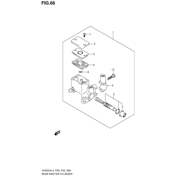 REAR MASTER CYLINDER