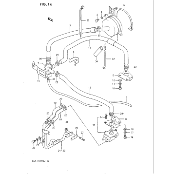 SECOND AIR (MODEL J CALIFORNIA ONLY)