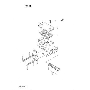 FRONT MASTER CYLINDER