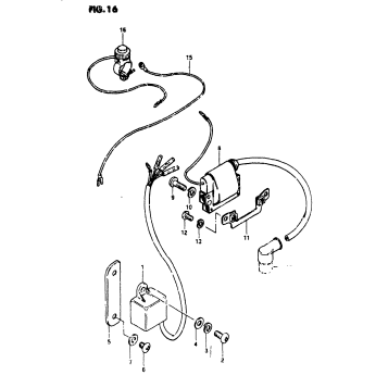 CDI UNIT - IGNITION COIL (RM60X)