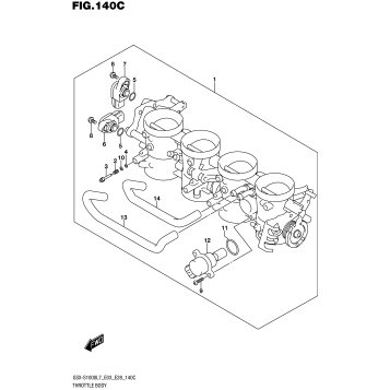 THROTTLE BODY (GSX-S1000AL7 E28)