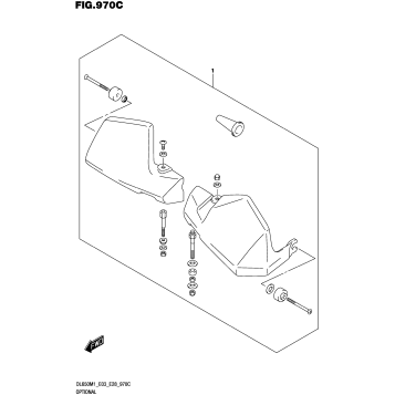 OPTIONAL (DL650A)(SEE NOTE 1) 970C