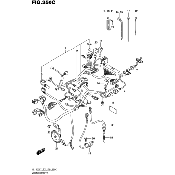 WIRING HARNESS (VL1500BL7 E33)
