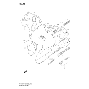 UNDER COWLING (MODEL W)