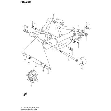 REAR SWINGINGARM