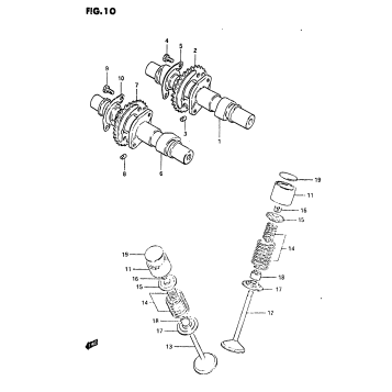 CAM SHAFT - VALVE