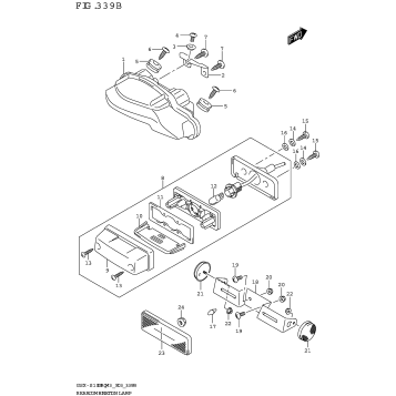 REAR COMBINATION LAMP
