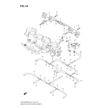 THROTTLE BODY HOSE/JOINT