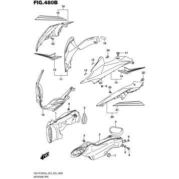 AIR INTAKE PIPE (AJP,JSP)
