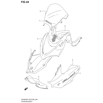 COWLING BODY (MODEL Y)