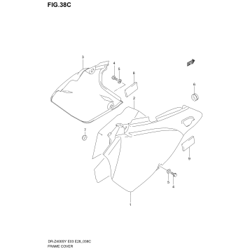 FRAME COVER (MODEL K3/K4)