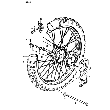 FRONT WHEEL